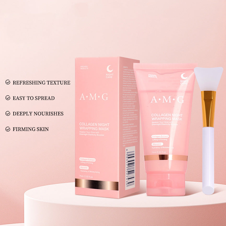 Holybook Mascarilla Facial de Colágeno | Limpieza Profunda + Hidratación（Mayoreo）