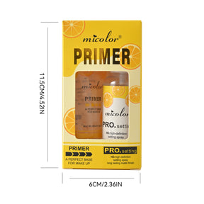 Set Holybook: Primer de Maquillaje + Spray Fijador | 3 Aromas Frutales – Uva, Durazno, Naranja（Mayoreo）