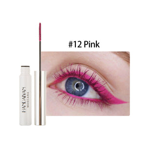 rímel rosa pastel para look artístico y atrevido