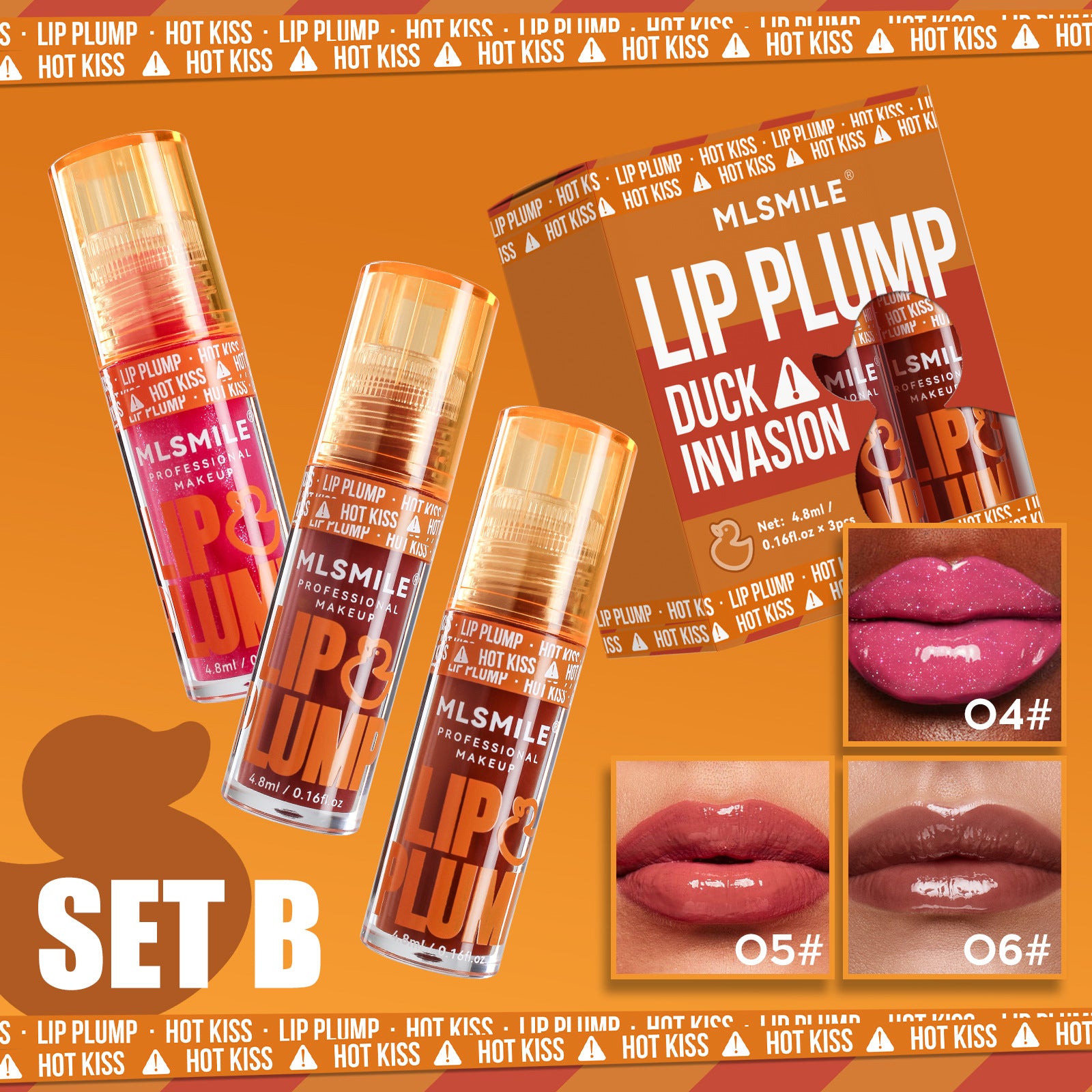 Set de labiales Holybook – Gloss labial y labial líquido efecto volumen （Mayoreo）