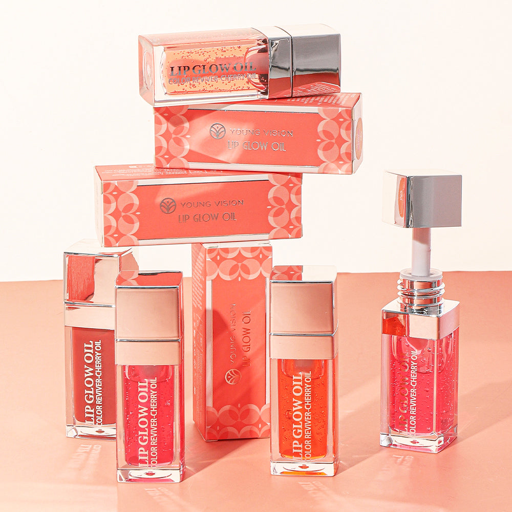 Brillo Labial Holybook – Efecto Cristal con 5 Tonos Naturales（Mayoreo）