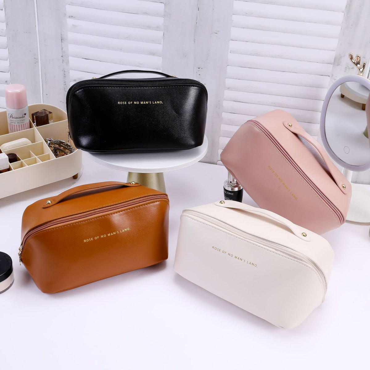 Neceser para Hombre y Mujer – Set de 2 Piezas para Maquillaje y Aseo Personal(Envío Inmediato)