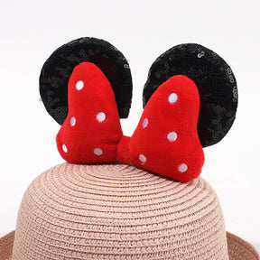 Sombrero De Paja Minnie + Bolso Peque?o (300 Piezas)(Personalización) - HOLY BOOK