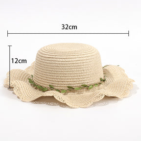 Sombrero De Paja Floral + Bolso Peque?o (300 Piezas)(Personalización) - HOLY BOOK