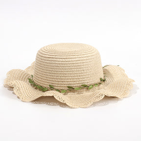 Sombrero De Paja Floral + Bolso Peque?o (300 Piezas)(Personalización) - HOLY BOOK