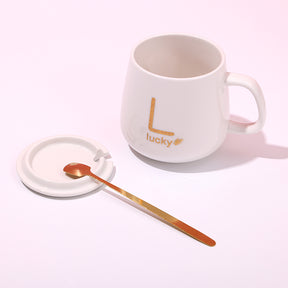 300ml Taza de café con calefacción inteligente con tapa y cuchara (30 Pieces)(Personalización) - HOLY BOOK