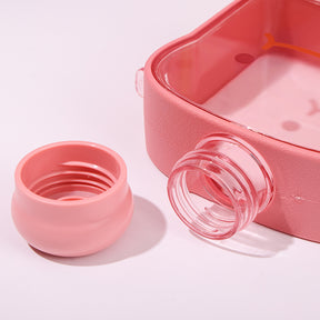 380 ml Taza de tostadas con botella de agua peque?a con emoji - HOLY BOOK