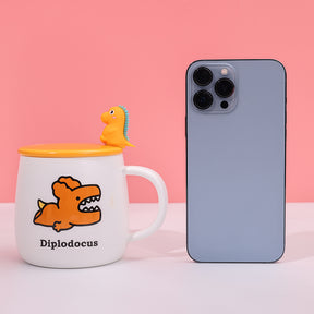 480 ml Animal Avatar Taza De Cerámica Con Tapa(Personalización) - HOLY BOOK