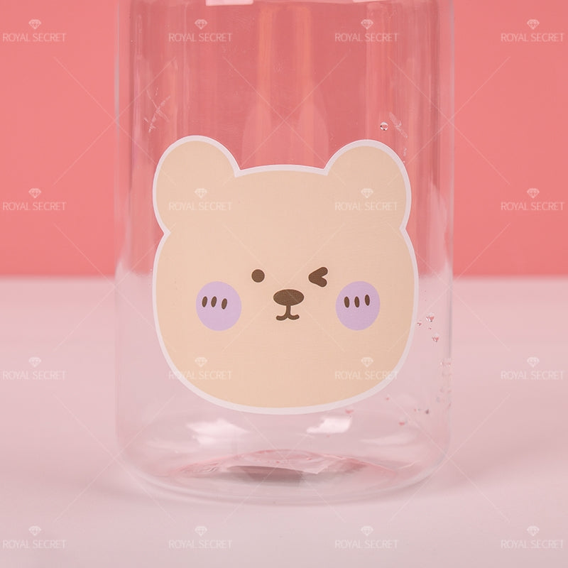 650ML Oso Botella De Agua Con Pajita Y Estuche(Personalización) - HOLY BOOK