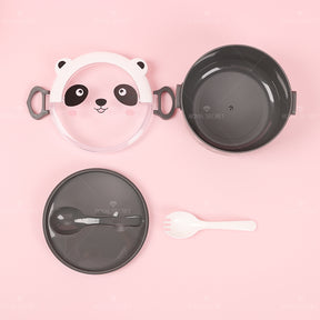 Lonchera De Dibujos Animados Caja De Almuerzo Lunch Box Portátil Fiambrera De Comida Con Cuchara (Personalizado)