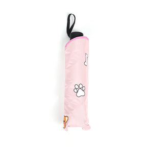 Paraguas Con Estampado De Cachorro Manual Plegable Paraguas De Estudiante Lindo Anti-ultravioleta Portátil Sombrilla (Personalizado)