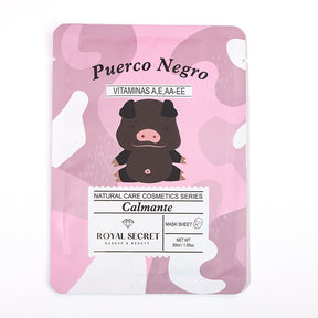 12 piezas Mascarilla Faciales Hidratante Cartoon Animal Series (Personalización) - HOLY BOOK