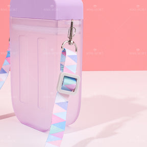 300 ML Botella De Agua De Paleta De Hielo Con Tirantes Ajustables(Personalización) - HOLY BOOK