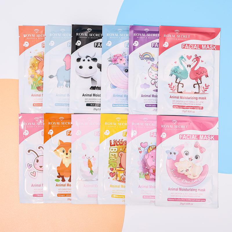 Animal Series Mascarilla Faciales Hidratante (Personalizado)