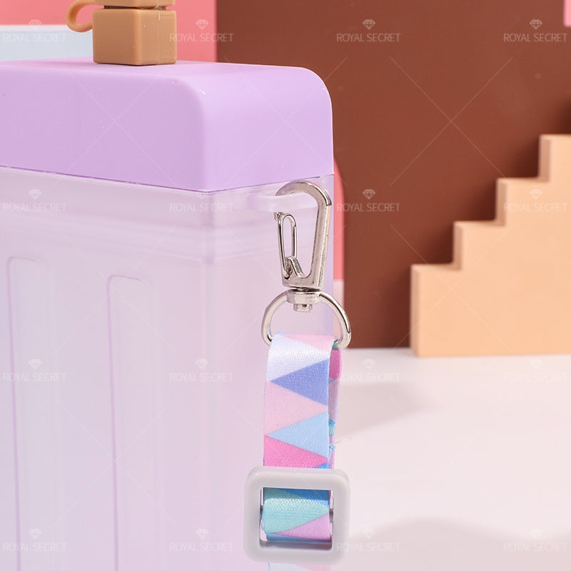 300 ML Botella De Agua De Paleta De Hielo Con Tirantes Ajustables(Personalización) - HOLY BOOK