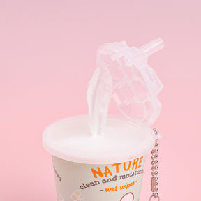 4 latas Toallitas Desmaquillantes En Lata Toallitas Húmedas Serie De Animales Tejido De Bebe 30 Hojas (Personalizado)