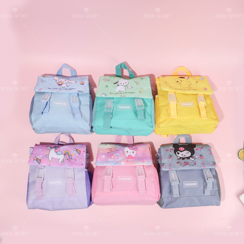 Mochila de gran capacidad para estudiantes Cartoon backpack (Personalizado)