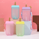 300 ML Botella De Agua De Paleta De Hielo Con Tirantes Ajustables(Personalización) - HOLY BOOK