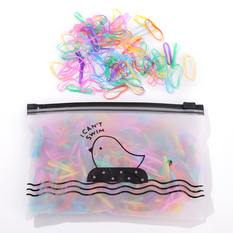 Banda de goma desechable multicolor para el cabello - HOLY BOOK