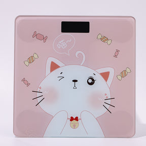Báscula de peso de alta precisión de gatito de dibujos animados(Personalización) - HOLY BOOK