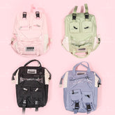 Mochila escolar set de 5 piezas Mochila de estudiante de color sólido (Personalizado)
