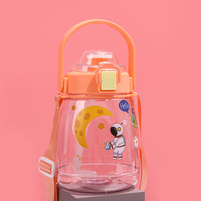 1200ML Astronaut Big Belly Botella Con Pajita(Personalización) - HOLY BOOK