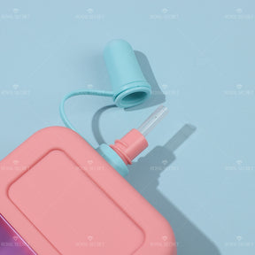 300ML Botella De Agua De Teléfono Móvil Con Paja Y Tirantes Ajustables(Personalización) - HOLY BOOK