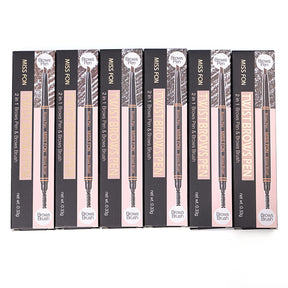 2 En 1 Lápiz Para Cejas Y Cepillo Para Cejas(Personalización) - HOLY BOOK