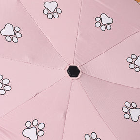 Paraguas Con Estampado De Cachorro Manual Plegable Paraguas De Estudiante Lindo Anti-ultravioleta Portátil Sombrilla (Personalizado)