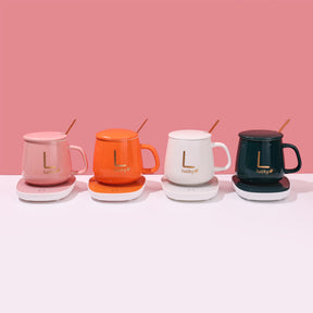 300ml Taza de café con calefacción inteligente con tapa y cuchara (30 Pieces)(Personalización) - HOLY BOOK
