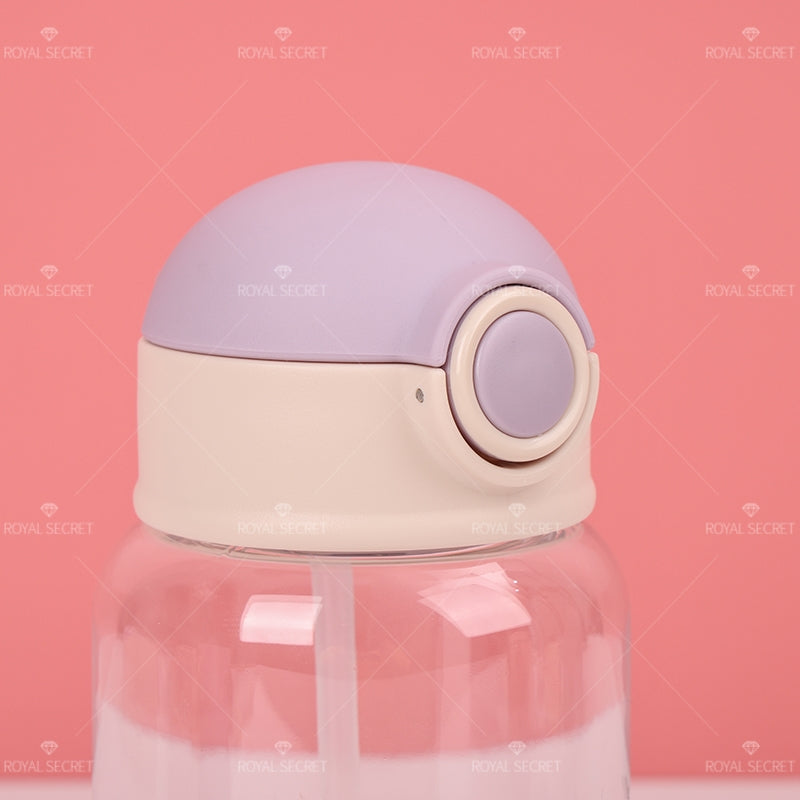 650ML Oso Botella De Agua Con Pajita Y Estuche(Personalización) - HOLY BOOK