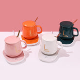 300ml Taza de café con calefacción inteligente con tapa y cuchara (30 Pieces)(Personalización) - HOLY BOOK