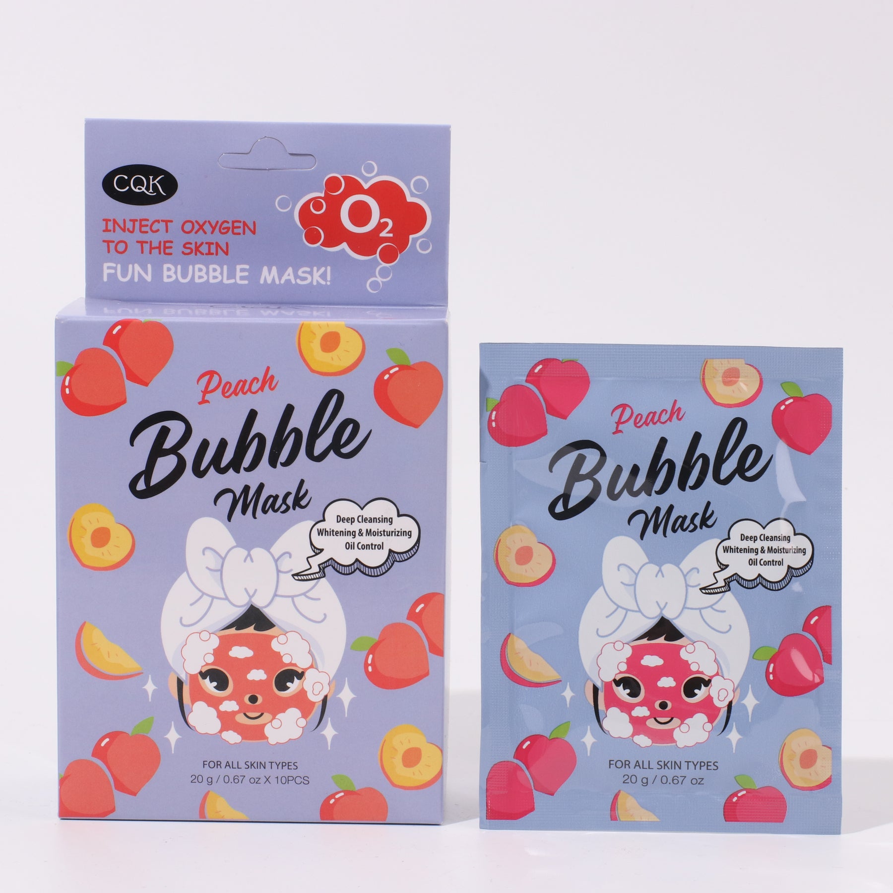 Burbuja De Melocotón Mascarilla (Personalizado)