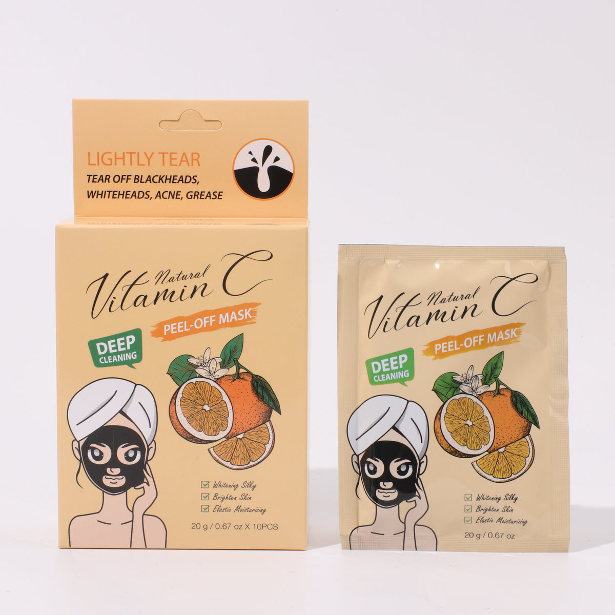 Mascarilla De Arcilla Con Vitamina C (Personalizado)