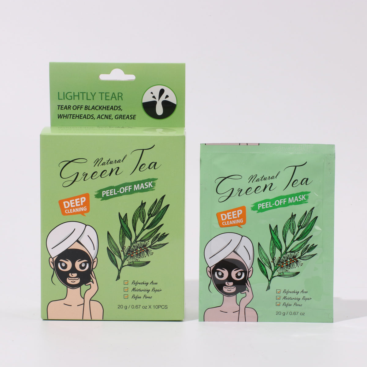 Mascarilla De Arcilla De Té Verde (Personalizado)