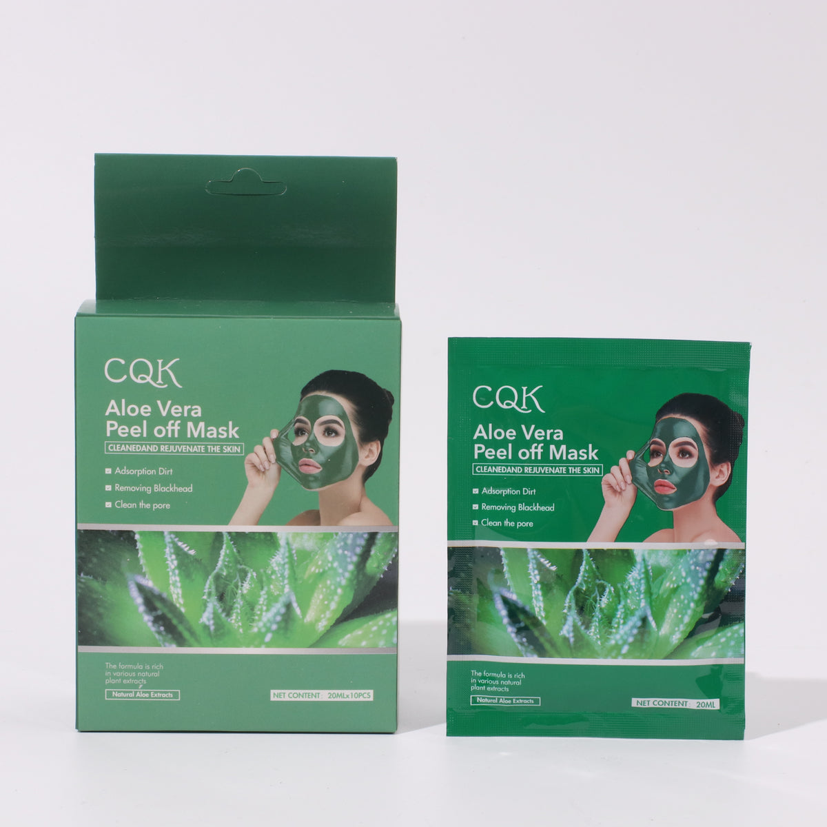 Mascarilla De Barro De Aloe Vera (Personalizado)