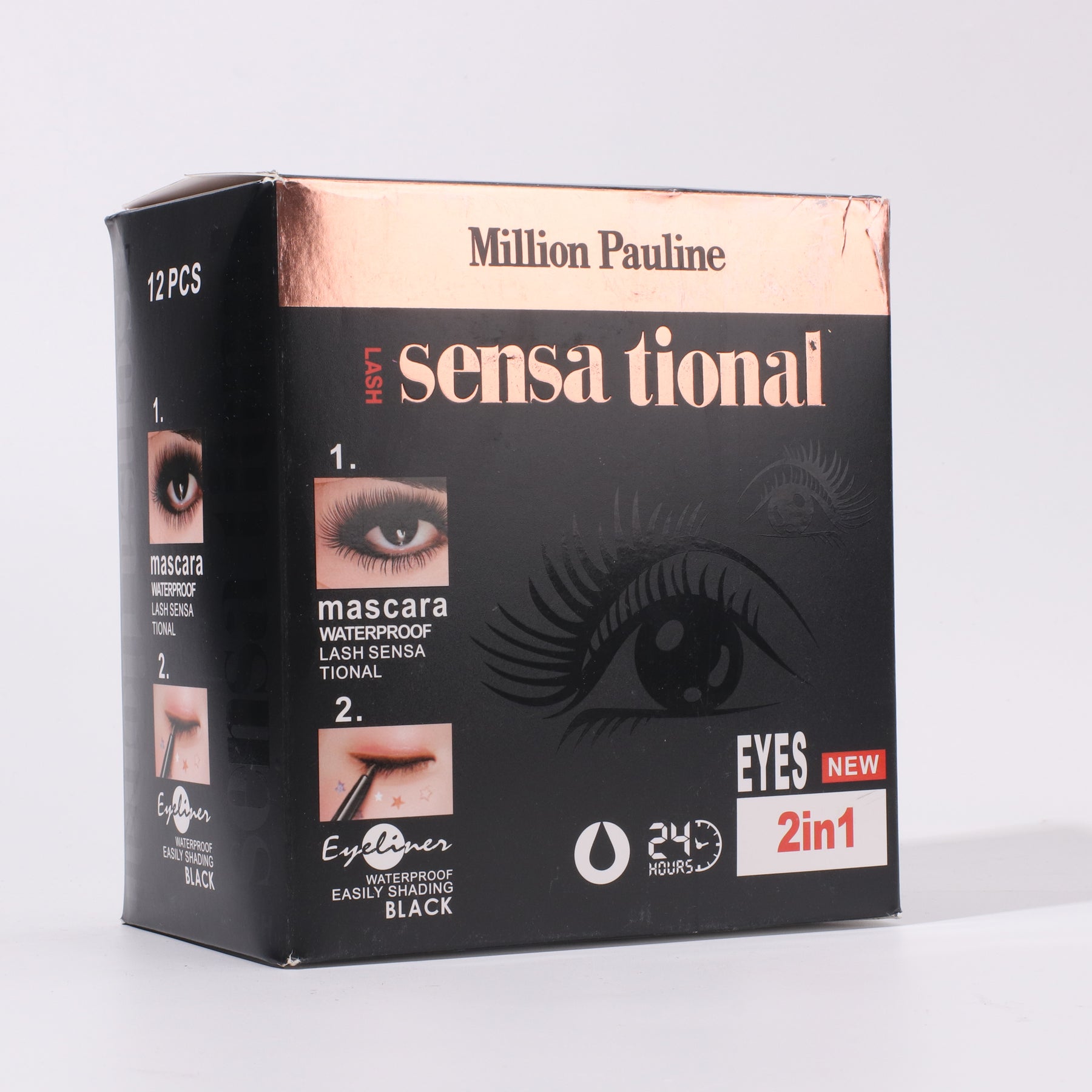 Delineador De Ojos Y Máscara De Pesta?as 2 En 1 Set (Personalizado)