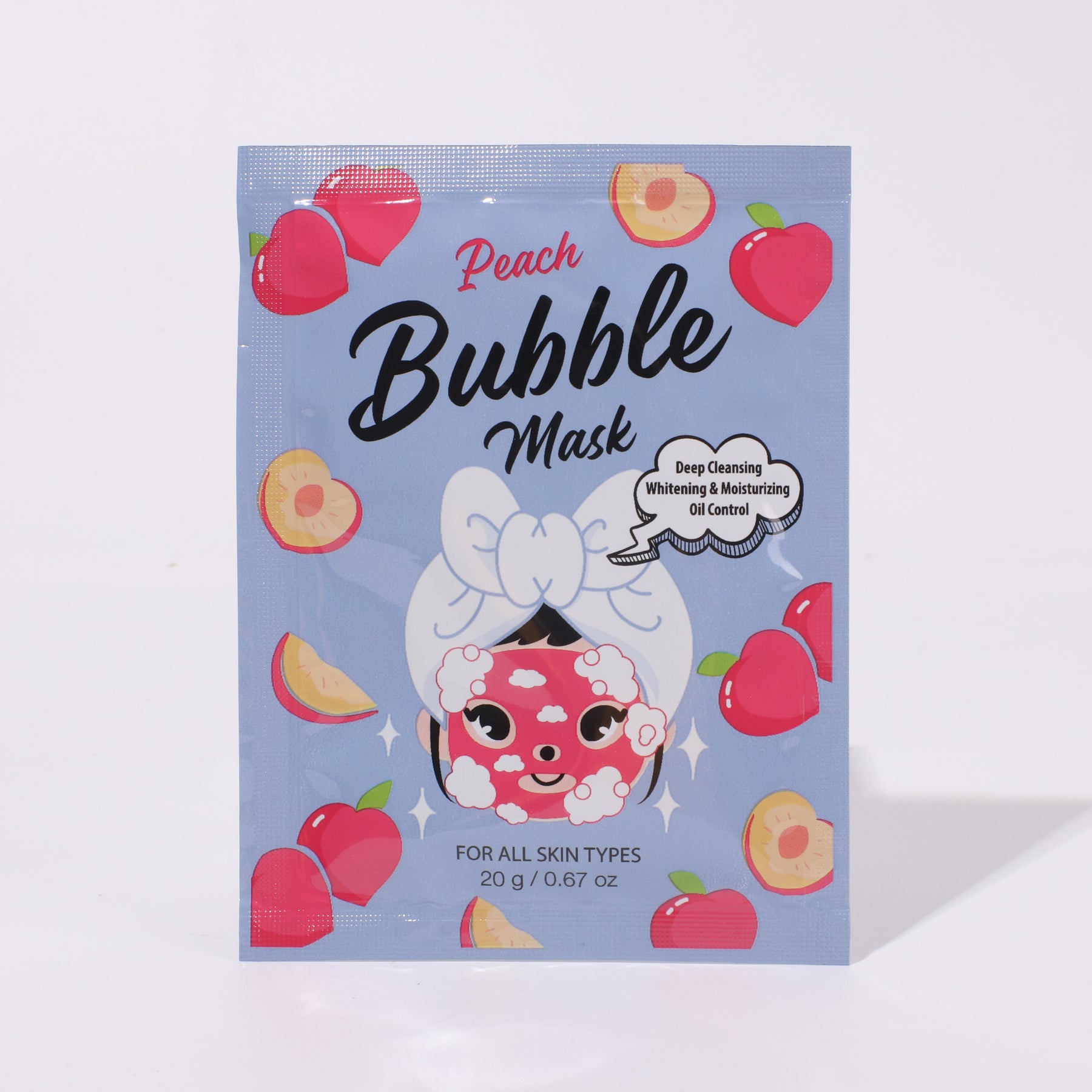 Burbuja De Melocotón Mascarilla (Personalizado)