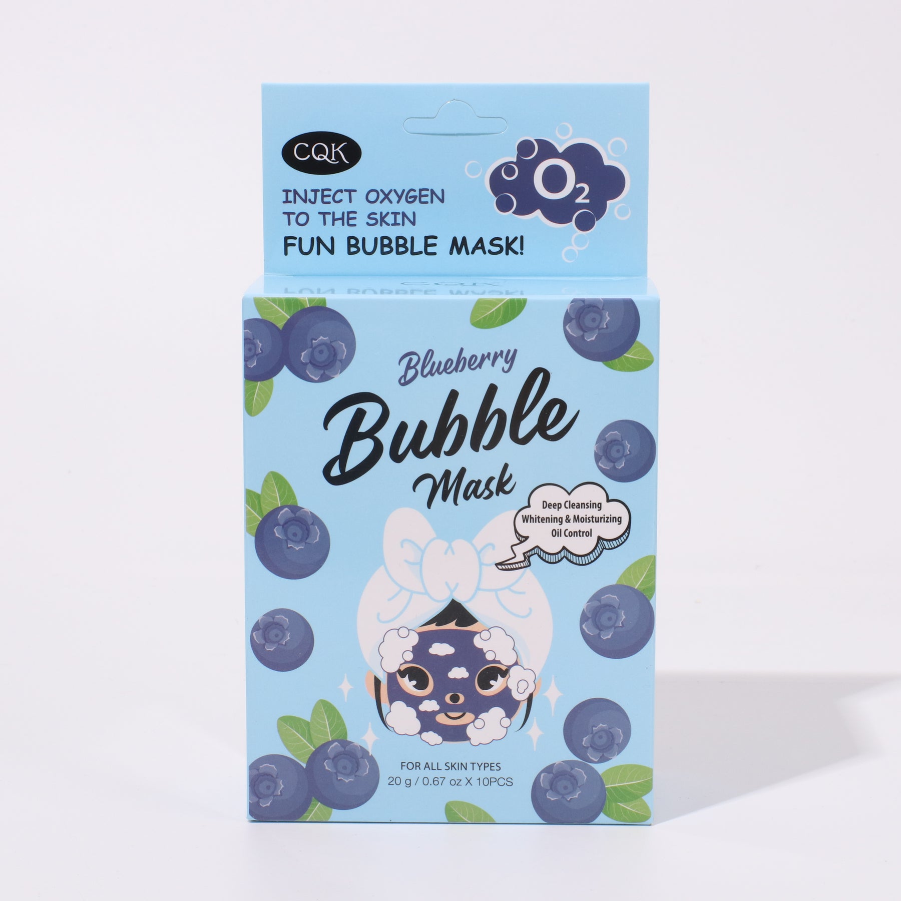 Burbuja De Arándanos Mascarilla (Personalizado)