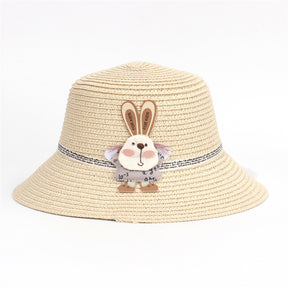 Sombrero De Paja Decorativo Conejo + Bolso Peque?o (300 Piezas)(Personalización) - HOLY BOOK