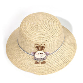 Sombrero De Paja Decorativo Conejo + Bolso Peque?o (300 Piezas)(Personalización) - HOLY BOOK
