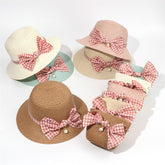 Sombrero De Paja Lazo + Bolso Peque?o (300 Piezas)(Personalización) - HOLY BOOK