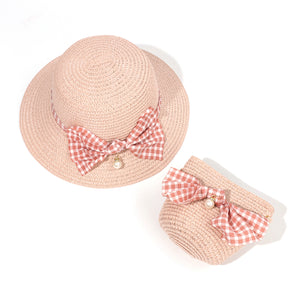 Sombrero De Paja Lazo + Bolso Peque?o (300 Piezas)(Personalización) - HOLY BOOK