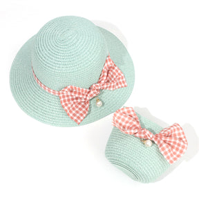 Sombrero De Paja Lazo + Bolso Peque?o (300 Piezas)(Personalización) - HOLY BOOK