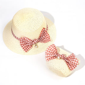 Sombrero De Paja Lazo + Bolso Peque?o (300 Piezas)(Personalización) - HOLY BOOK