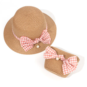 Sombrero De Paja Lazo + Bolso Peque?o (300 Piezas)(Personalización) - HOLY BOOK
