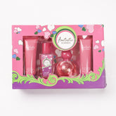 Conjunto de 4 piezas para mujer Gel de ducha + Loción corporal + Spray corporal + Perfume (Personalizado)