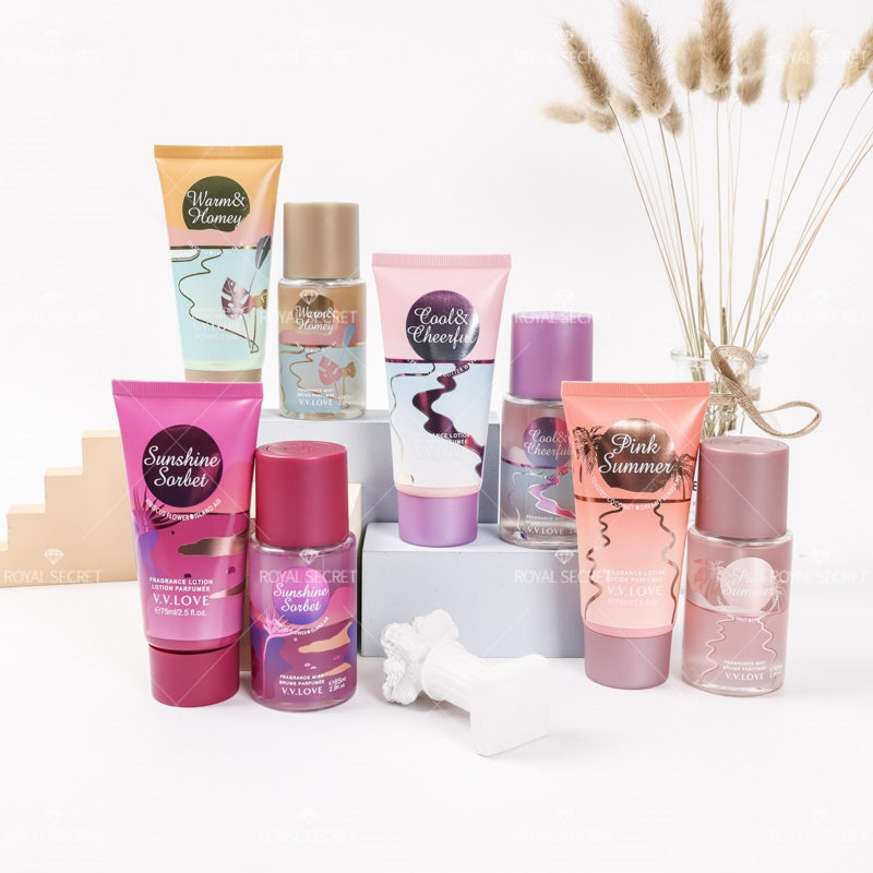 Body loción+perfume spray set (Personalizado)