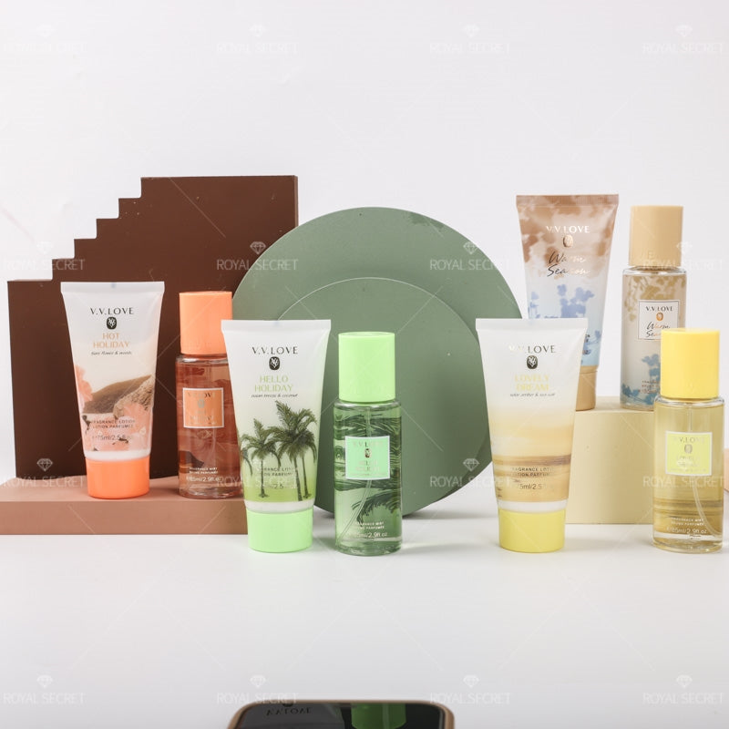 Body loción+perfume spray set (Personalizado)
