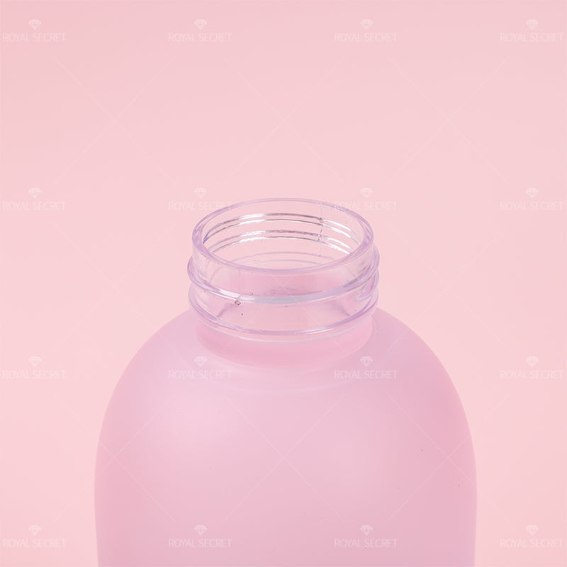 1000 ML Botella De Agua De Oso Gordo Degradado Con Pajita Y Pegatina (Personalizado)